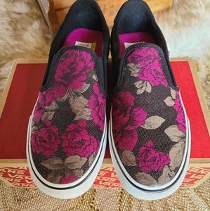 Vans Asher Deluxe Comfort Slip On Shoes 9